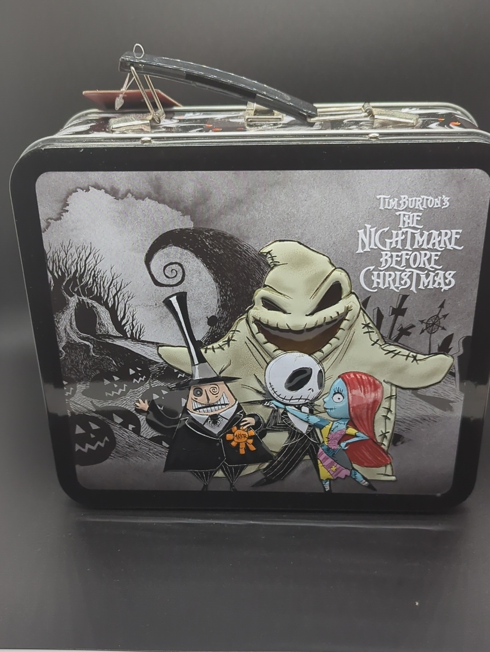 Loungefly Nightmare Before Christmas Metal Lunchbox NWT Disney - Picture 5 of 13